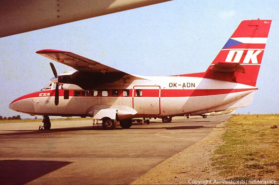 CSA Ceskoslovenske Aerolinie Let L-410A Turbolet (OK-ADN) | Photo 67671