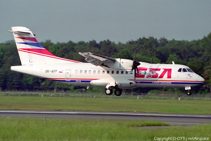 CSA Czech Airlines ATR 42-420MP (OK-AFF) | Photo 147028