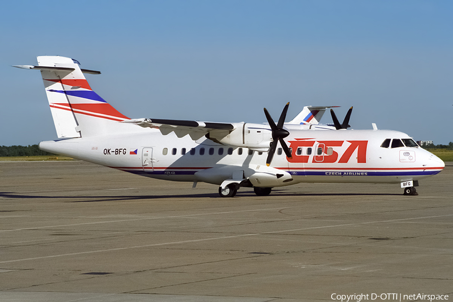 CSA Czech Airlines ATR 42-320 (OK-BFG) | Photo 413514