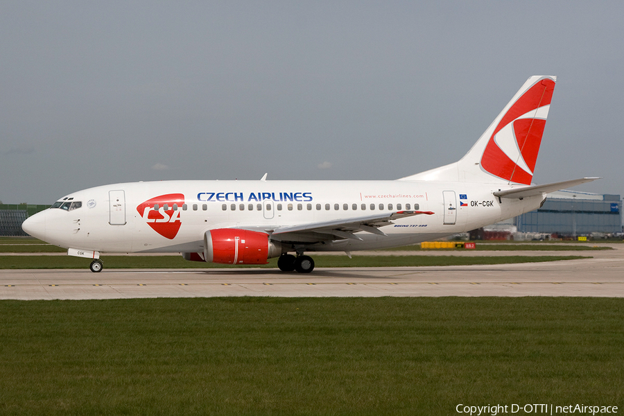 CSA Czech Airlines Boeing 737-55S (OK-CGK) | Photo 257048