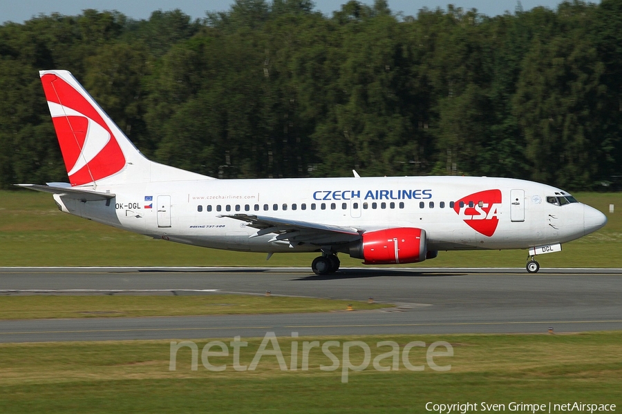 CSA Czech Airlines Boeing 737-55S (OK-DGL) | Photo 142315