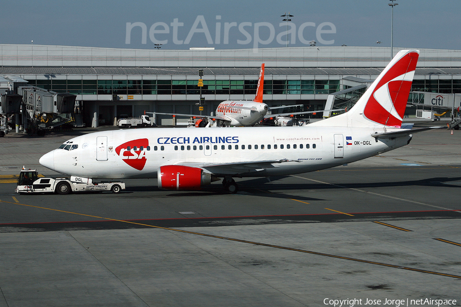 CSA Czech Airlines Boeing 737-55S (OK-DGL) | Photo 440526