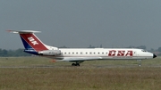 CSA Ceskoslovenske Aerolinie Tupolev Tu-134A (OK-EFJ) at  Prague - Vaclav Havel (Ruzyne), Czech Republic