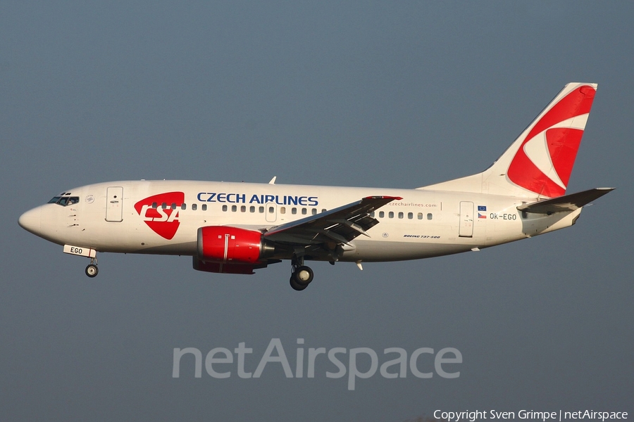 CSA Czech Airlines Boeing 737-55S (OK-EGO) | Photo 137938