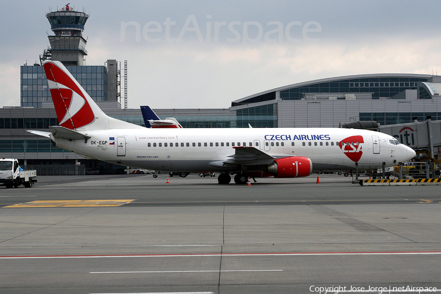 CSA Czech Airlines Boeing 737-45S (OK-EGP) | Photo 438962