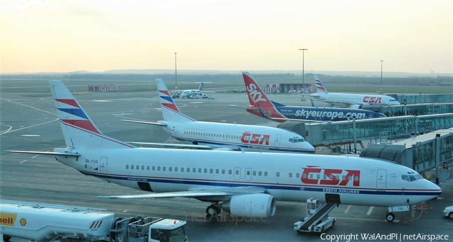 CSA Czech Airlines Boeing 737-4S5 (OK-FGS) | Photo 442711