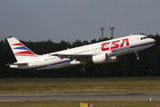 CSA Czech Airlines Airbus A320-214 (OK-GEB) at  Hamburg - Fuhlsbuettel (Helmut Schmidt), Germany