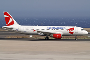 CSA Czech Airlines Airbus A320-214 (OK-GEB) at  Tenerife Sur - Reina Sofia, Spain