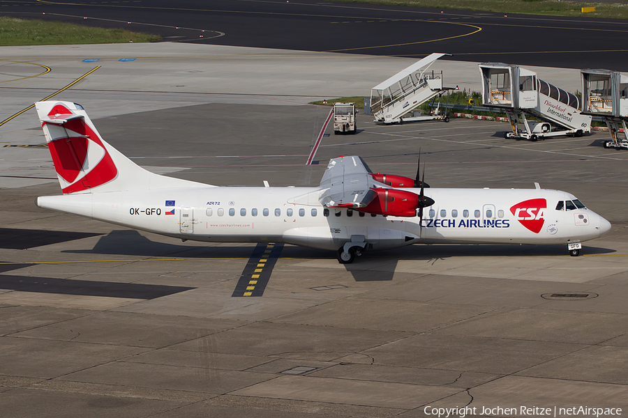 CSA Czech Airlines ATR 72-500 (OK-GFQ) | Photo 109522
