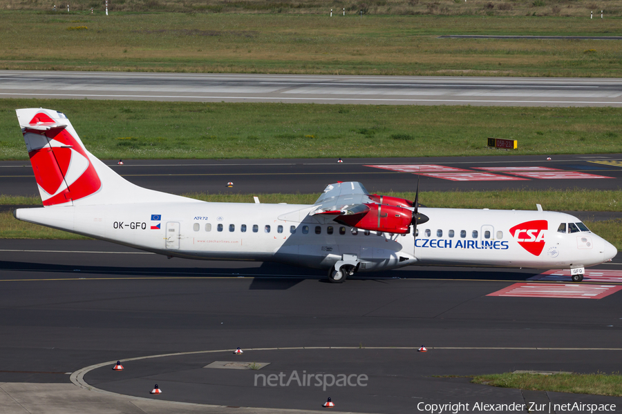 CSA Czech Airlines ATR 72-500 (OK-GFQ) | Photo 131165