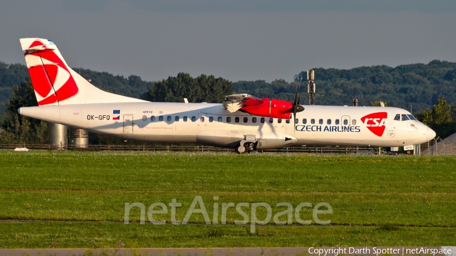 CSA Czech Airlines ATR 72-500 (OK-GFQ) | Photo 192265