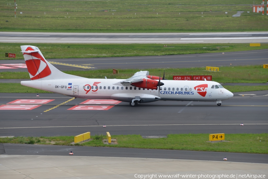 CSA Czech Airlines ATR 72-500 (OK-GFQ) | Photo 351697
