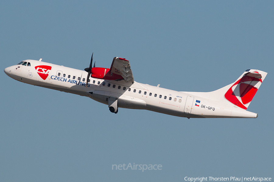 CSA Czech Airlines ATR 72-500 (OK-GFQ) | Photo 73822