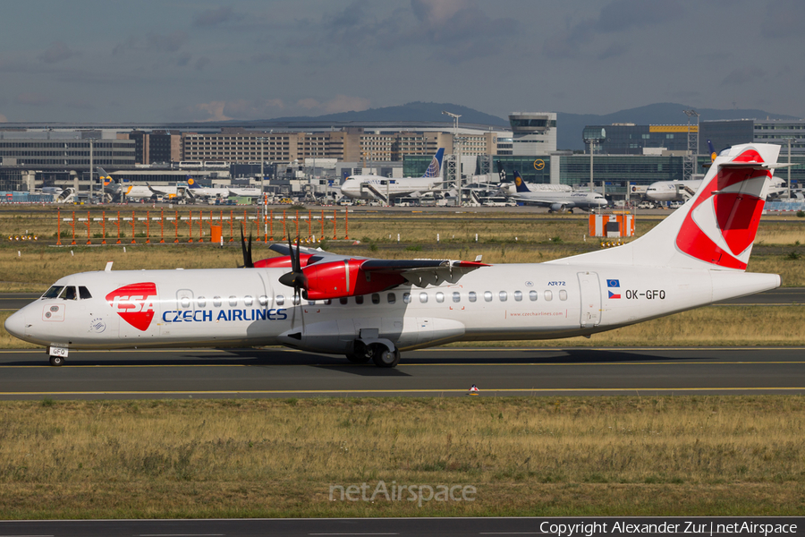 CSA Czech Airlines ATR 72-500 (OK-GFQ) | Photo 138124