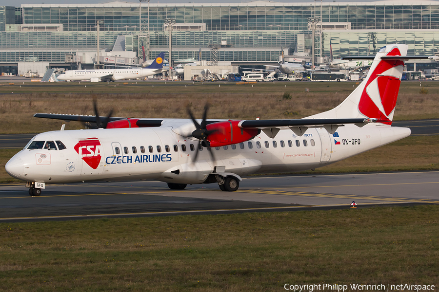 CSA Czech Airlines ATR 72-500 (OK-GFQ) | Photo 196251