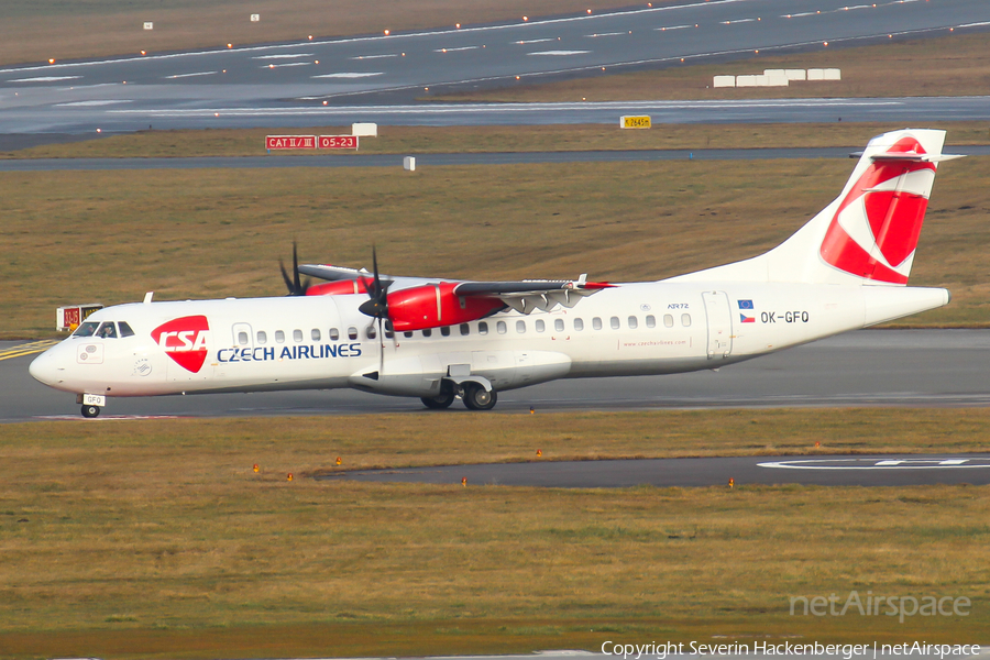 CSA Czech Airlines ATR 72-500 (OK-GFQ) | Photo 203446