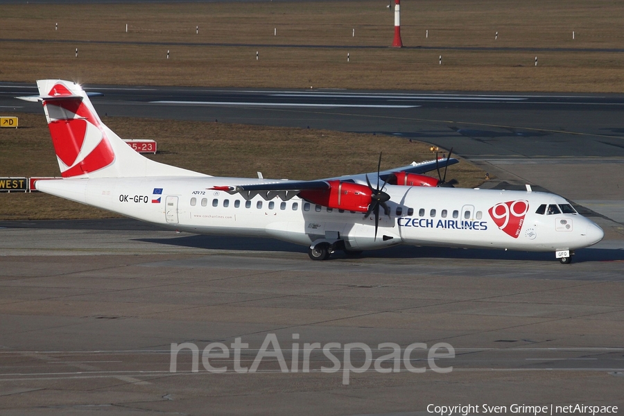 CSA Czech Airlines ATR 72-500 (OK-GFQ) | Photo 40434