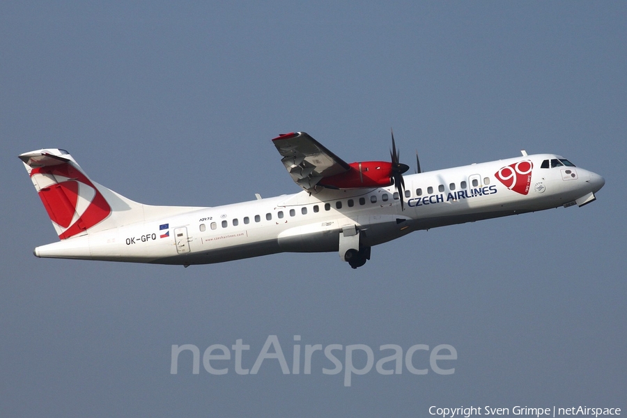 CSA Czech Airlines ATR 72-500 (OK-GFQ) | Photo 44392