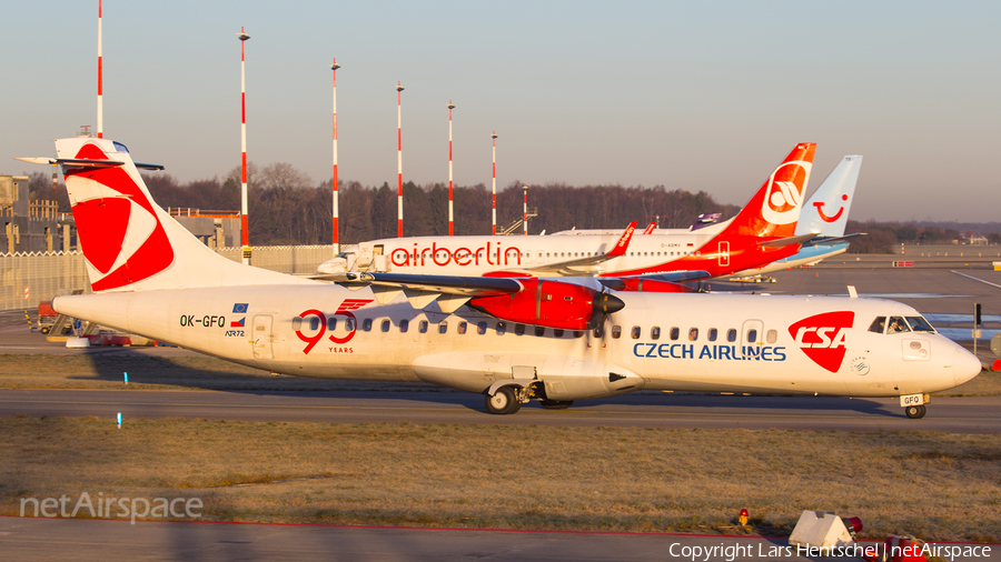 CSA Czech Airlines ATR 72-500 (OK-GFQ) | Photo 287215