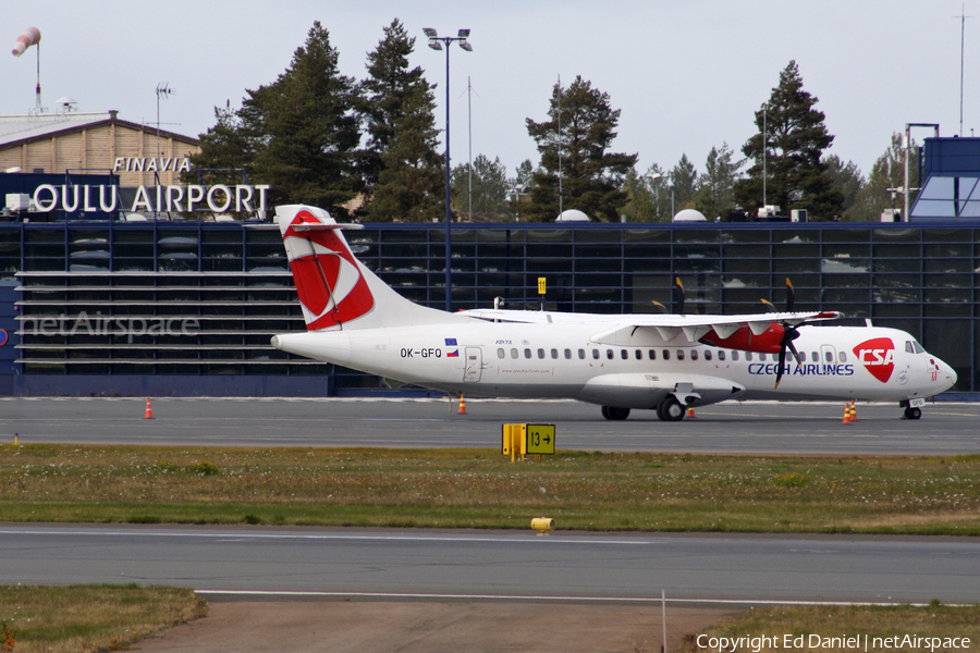 CSA Czech Airlines ATR 72-500 (OK-GFQ) | Photo 56735