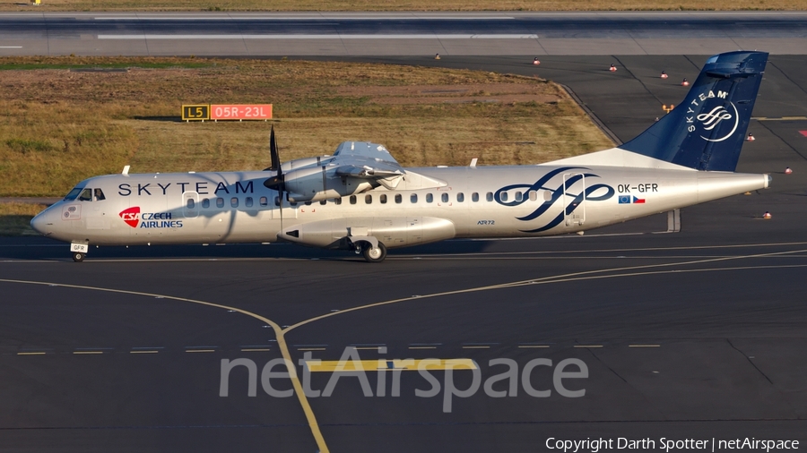 CSA Czech Airlines ATR 72-500 (OK-GFR) | Photo 182407