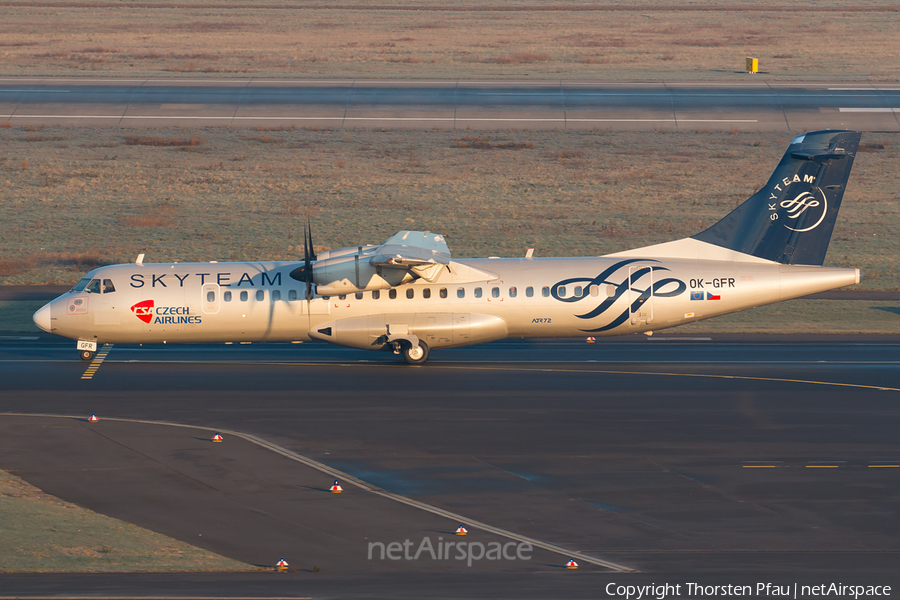CSA Czech Airlines ATR 72-500 (OK-GFR) | Photo 99406