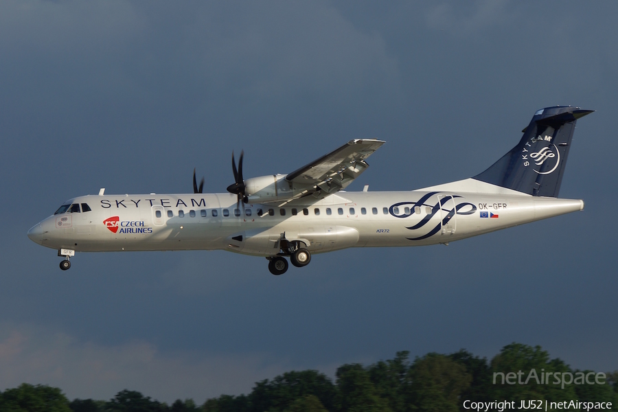 CSA Czech Airlines ATR 72-500 (OK-GFR) | Photo 110378