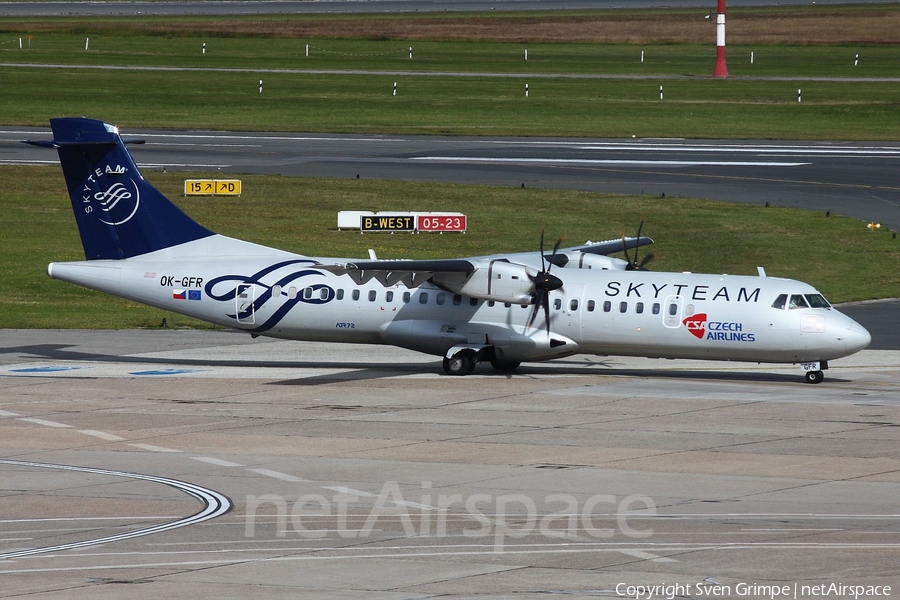 CSA Czech Airlines ATR 72-500 (OK-GFR) | Photo 51236