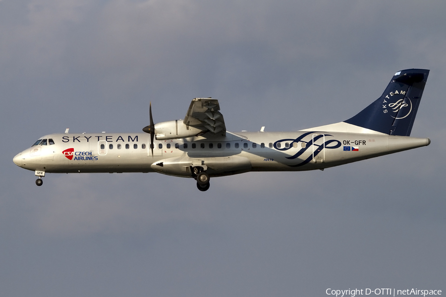 CSA Czech Airlines ATR 72-500 (OK-GFR) | Photo 408415