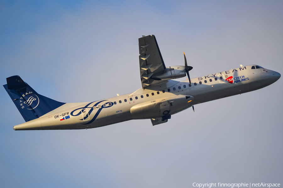 CSA Czech Airlines ATR 72-500 (OK-GFR) | Photo 449053