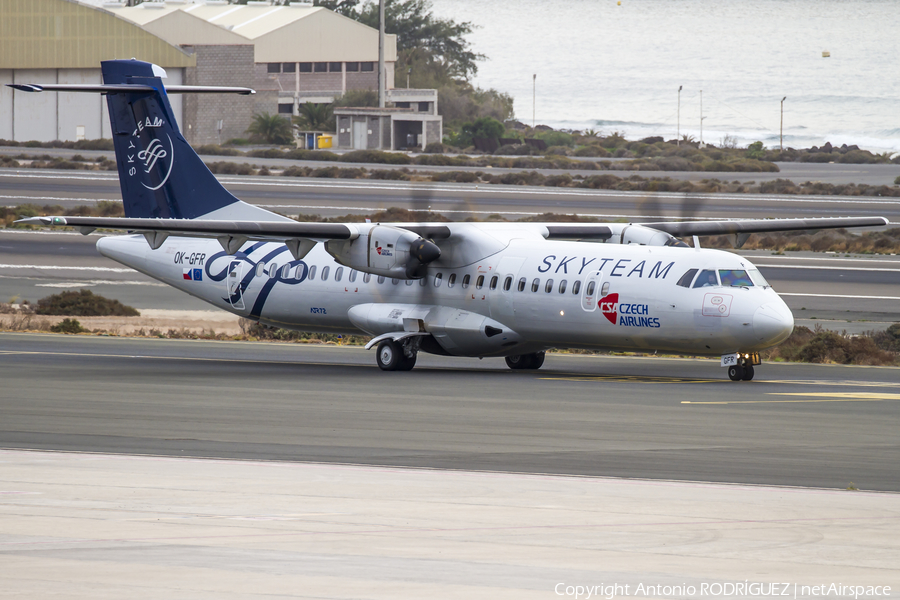 CSA Czech Airlines ATR 72-500 (OK-GFR) | Photo 195661