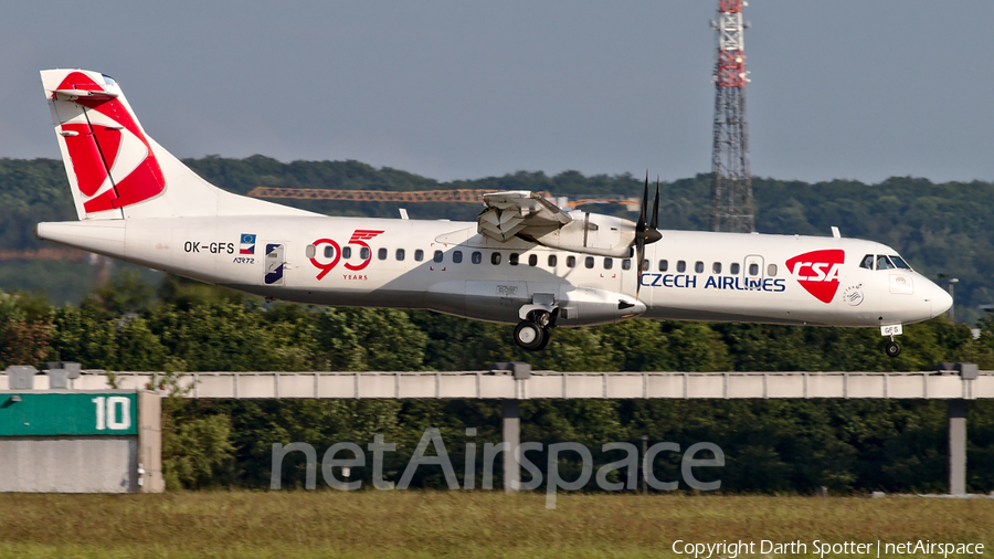 CSA Czech Airlines ATR 72-500 (OK-GFS) | Photo 362013