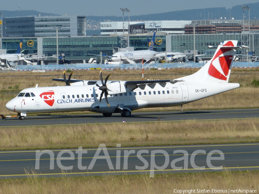 CSA Czech Airlines ATR 72-500 (OK-GFS) | Photo 423315