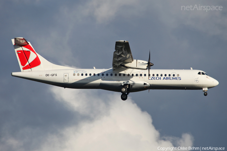 CSA Czech Airlines ATR 72-500 (OK-GFS) | Photo 47199