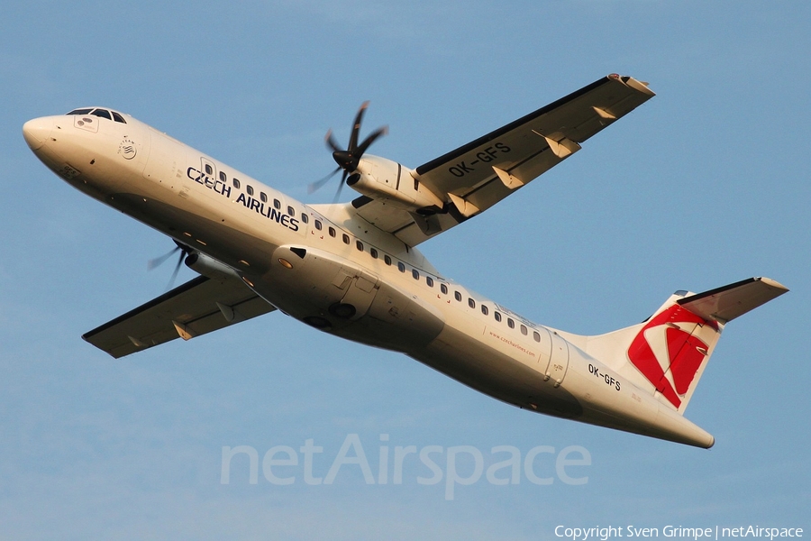 CSA Czech Airlines ATR 72-500 (OK-GFS) | Photo 66175
