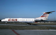 CSA Ceskoslovenske Aerolinie Tupolev Tu-134A (OK-HFM) at  Hamburg - Fuhlsbuettel (Helmut Schmidt), Germany