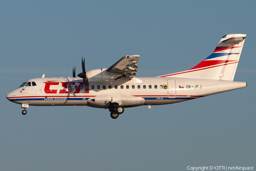 CSA Czech Airlines ATR 42-500 (OK-JFJ) | Photo 370910