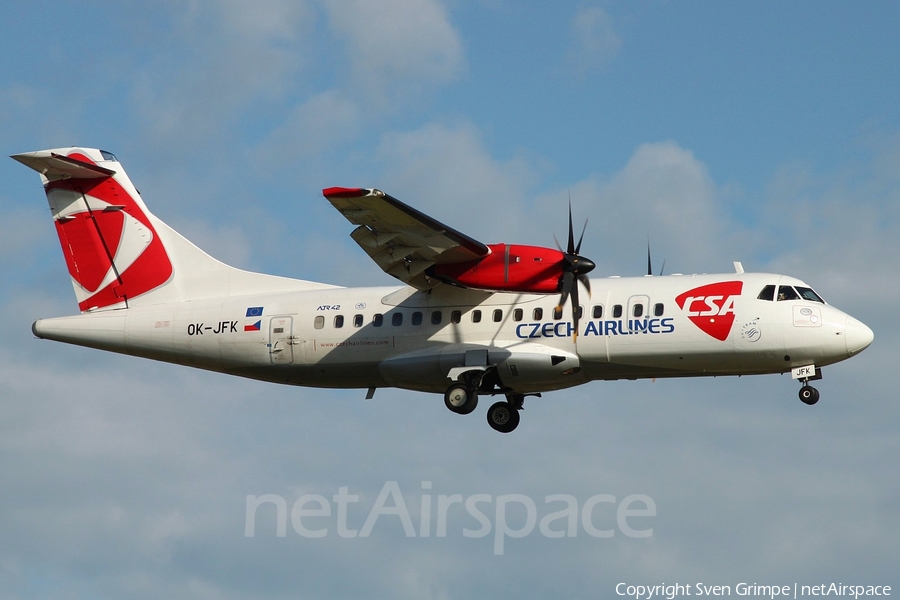 CSA Czech Airlines ATR 42-500 (OK-JFK) | Photo 17818
