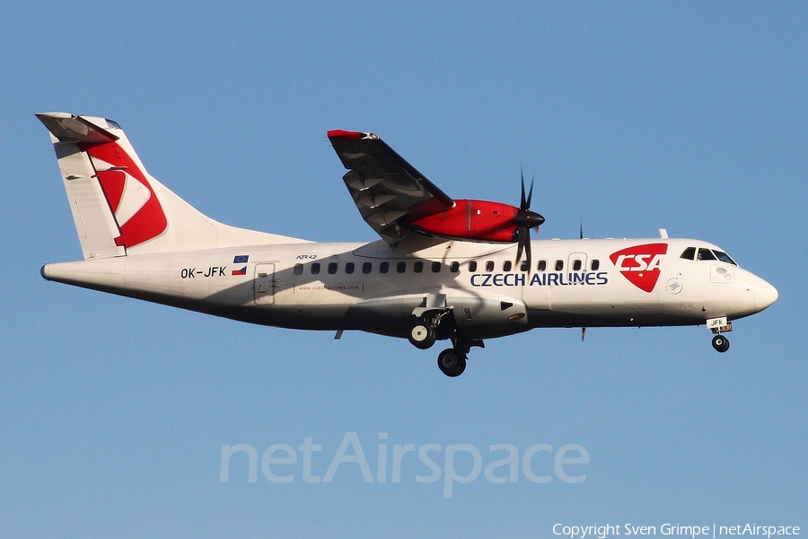 CSA Czech Airlines ATR 42-500 (OK-JFK) | Photo 25626