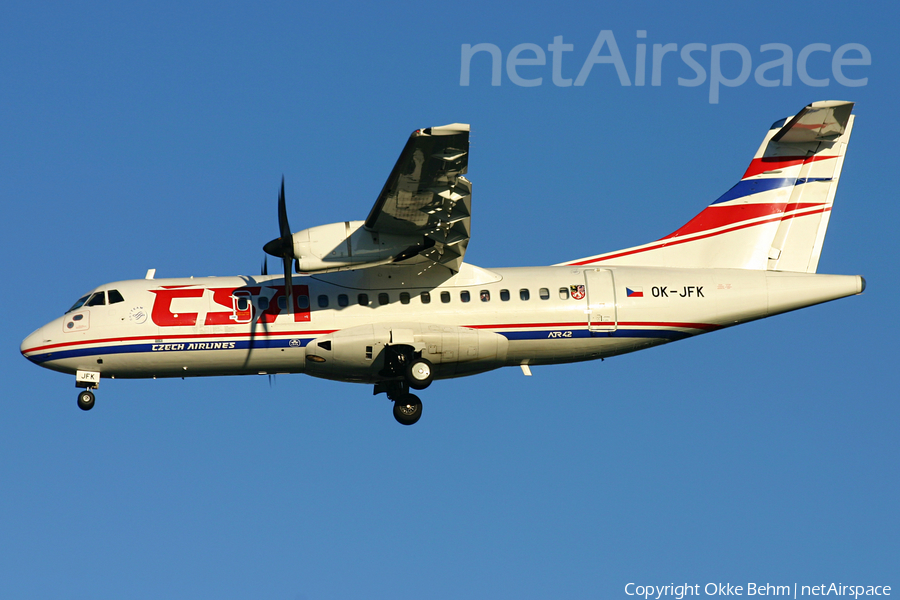 CSA Czech Airlines ATR 42-500 (OK-JFK) | Photo 72052