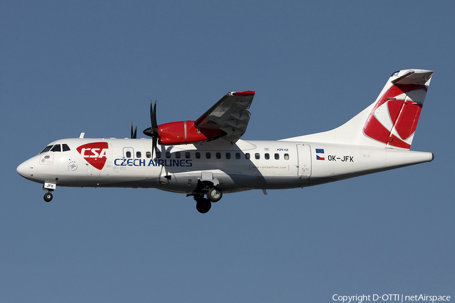 CSA Czech Airlines ATR 42-500 (OK-JFK) | Photo 274912