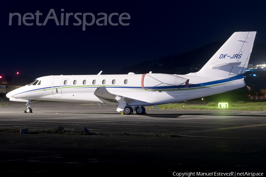 Travel Service Cessna 680 Citation Sovereign+ (OK-JRS) | Photo 410716