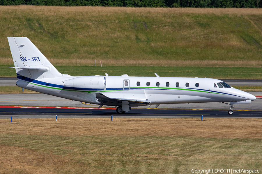 Travel Service Cessna 680 Citation Sovereign+ (OK-JRT) | Photo 248249