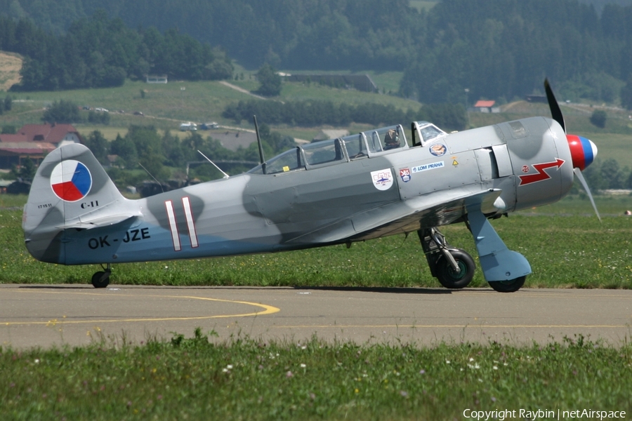 (Private) Let C-11 (Yak-11) Moose (OK-JZE) | Photo 552021