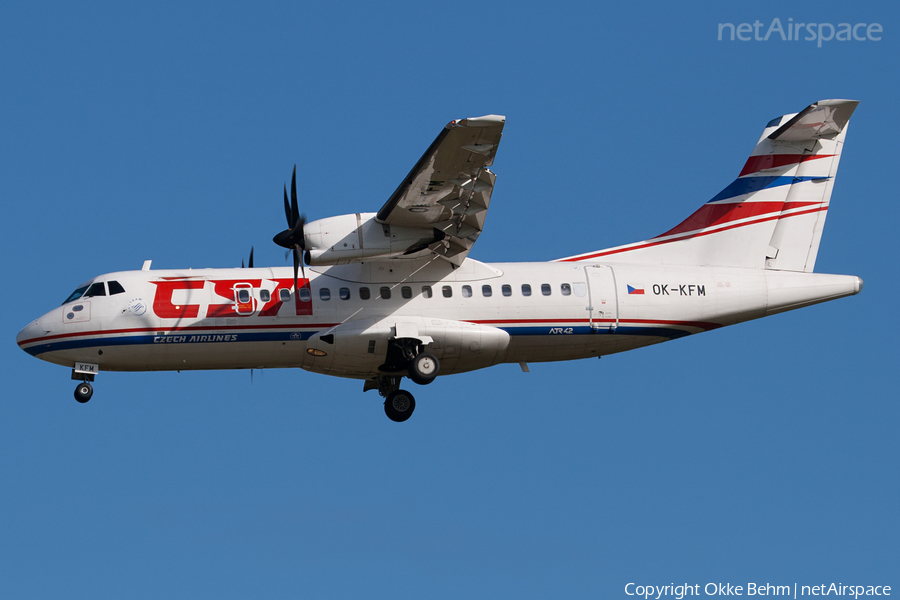 CSA Czech Airlines ATR 42-500 (OK-KFM) | Photo 49624