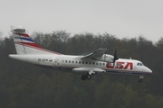 CSA Czech Airlines ATR 42-500 (OK-KFM) at  Luxembourg - Findel, Luxembourg