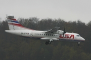 CSA Czech Airlines ATR 42-500 (OK-KFM) at  Luxembourg - Findel, Luxembourg