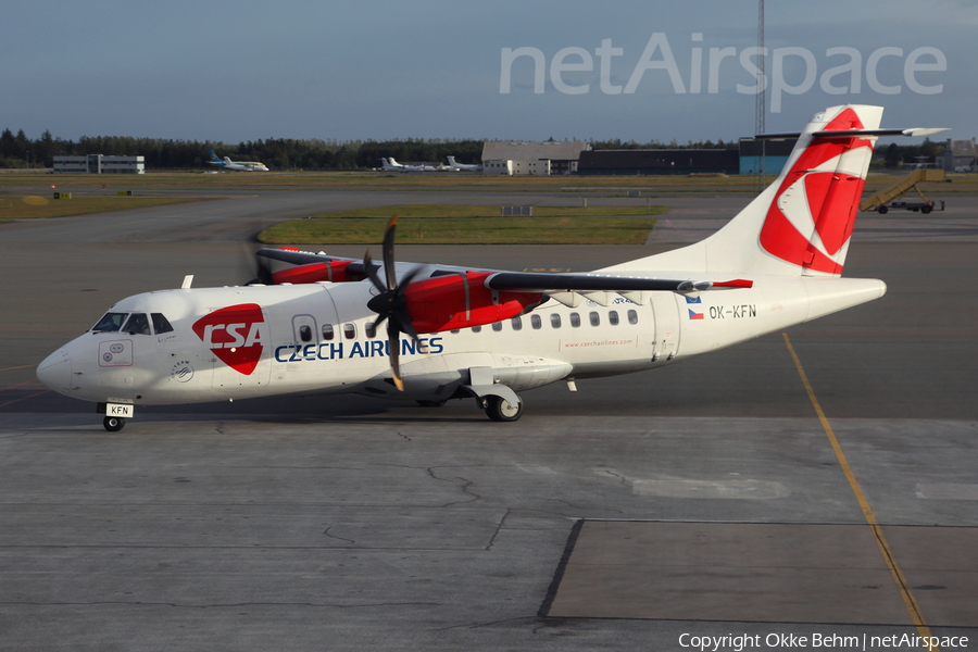 CSA Czech Airlines ATR 42-500 (OK-KFN) | Photo 85590