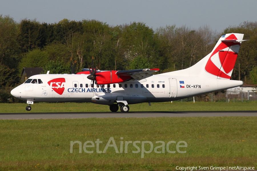 CSA Czech Airlines ATR 42-500 (OK-KFN) | Photo 107547