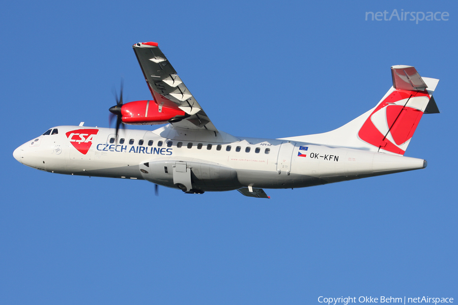 CSA Czech Airlines ATR 42-500 (OK-KFN) | Photo 38693